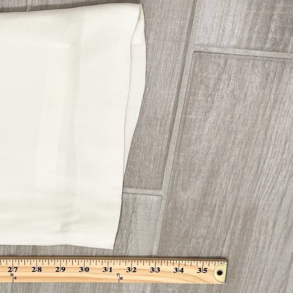 Edward Achour Paris Embellished-Button Bootcut Sailor Trousers E47 Ivory/White - Picture 13 of 16